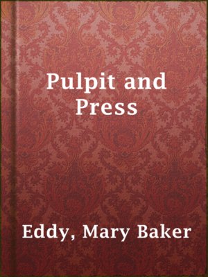 cover image of Pulpit and Press